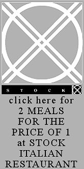 click here for 2 for 1 meals at Stock Italian Restaurant Manchester