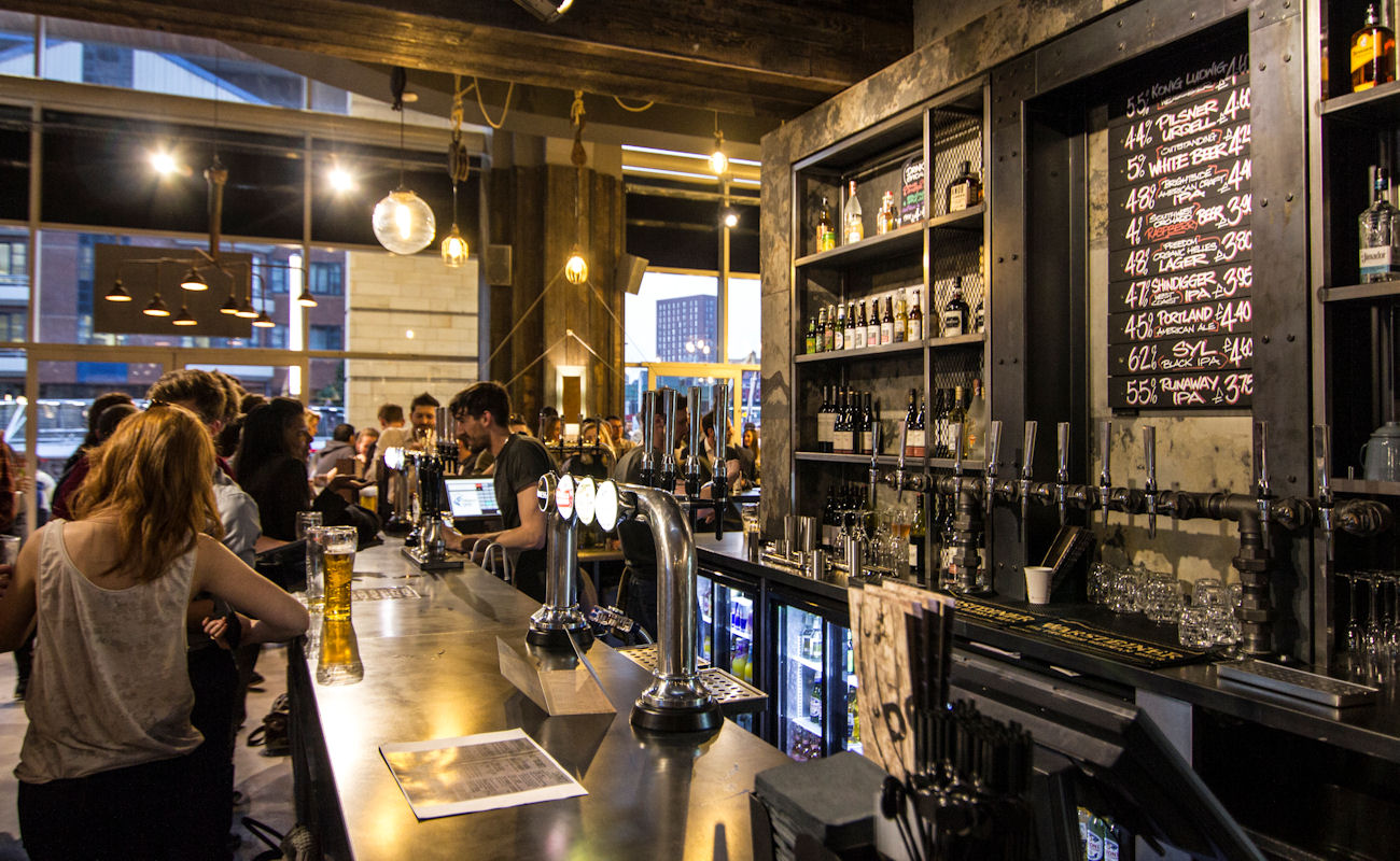 Dockyard Spinningfields Bar Manchester