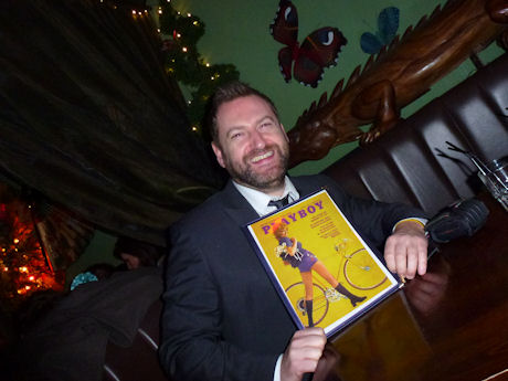 Neil is disappointed that the copy of Playboy only contained a menu at Odder