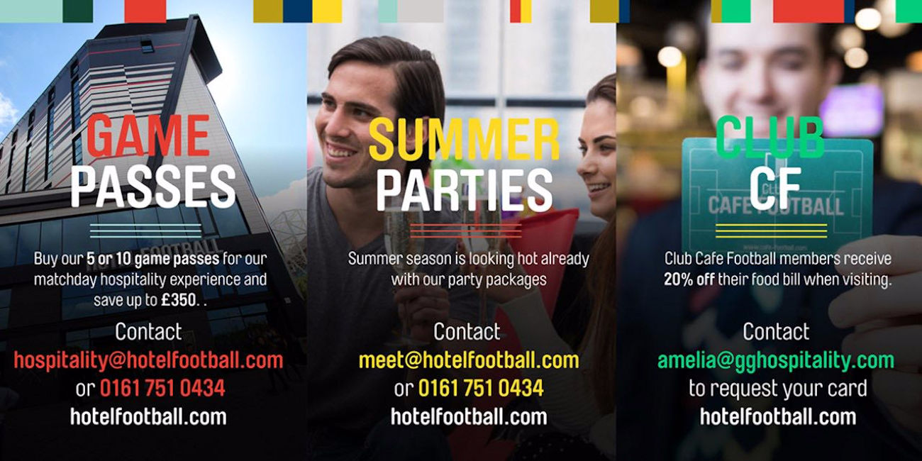 Cafe Football At Hotel Football Manchester